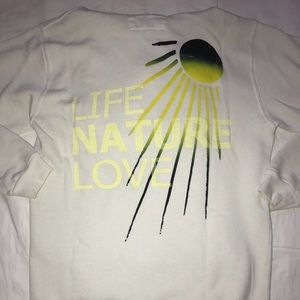 Free city white XS/S sweatshirt